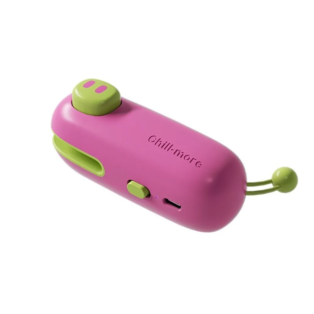 

Portable Handheld Mini Bag Sealer Rechargeable Plastic Sealing Clamp Keep Fresh Food Sealer Clip Heat Seal Tool