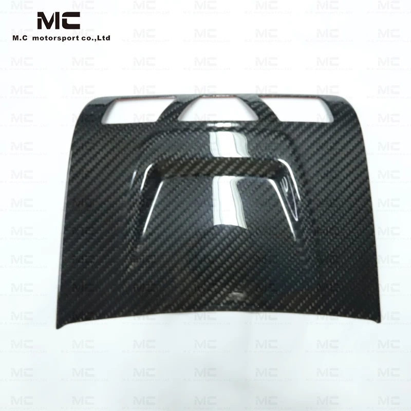 Real Carbon Fiber Car Top Reading Light Lamp Cover Trim For Toyota Supra GR A90 A91 MK5 GR