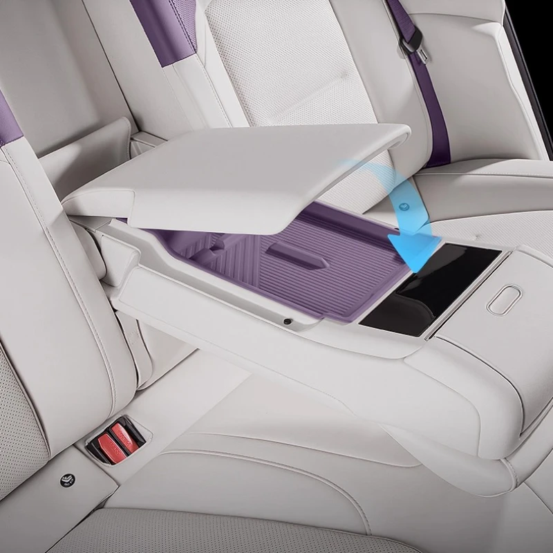 For Avatr 12 07/ 2025 Front and rear drainage cup protective cover interior storage modification silicone pad