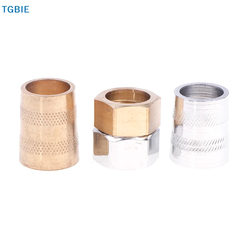 【TL】1Pc Brand New Shower Hose Nut Connector Connection Water Inlet Pipe Interface Nut Nozzle Connector Screw Parts Accessories