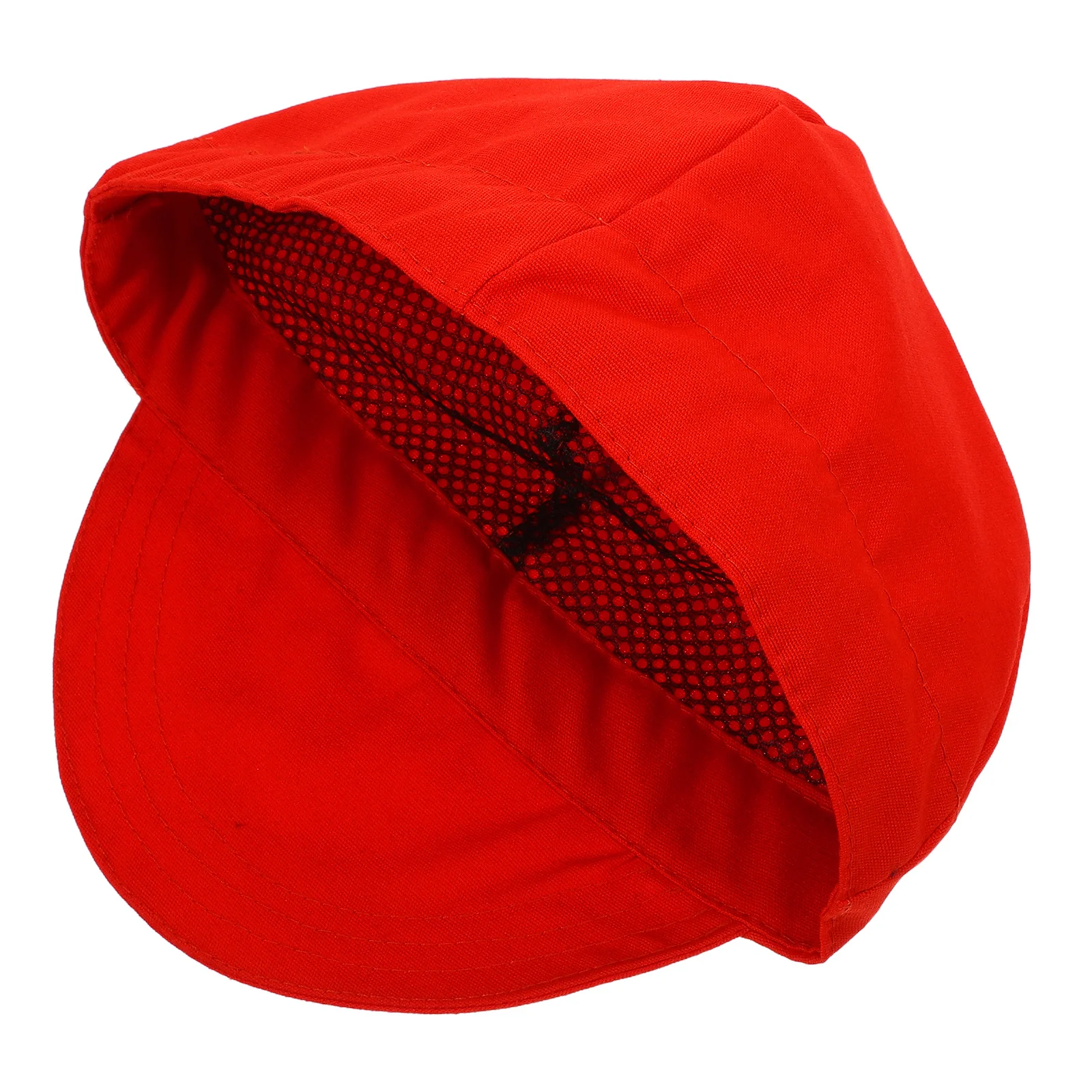 

Gray Flame Resistant Welding Cap Windproof Dustproof Protective Hat for Welding Safety Equipment Weld Caps for Men