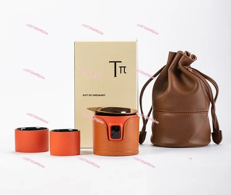 

Brewing Pie Flying Pot Portable Travel Tea Set Kuaike One Person Two Cups High-end Outdoor Tea Brewing Single Teacup Set