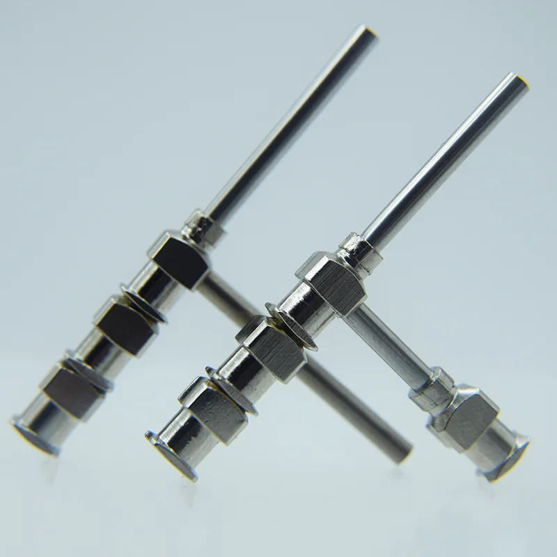 One-Piece Coaxial for Electrospinning 3D Printing Nozzle CNC Usage Condition New Welding Metal