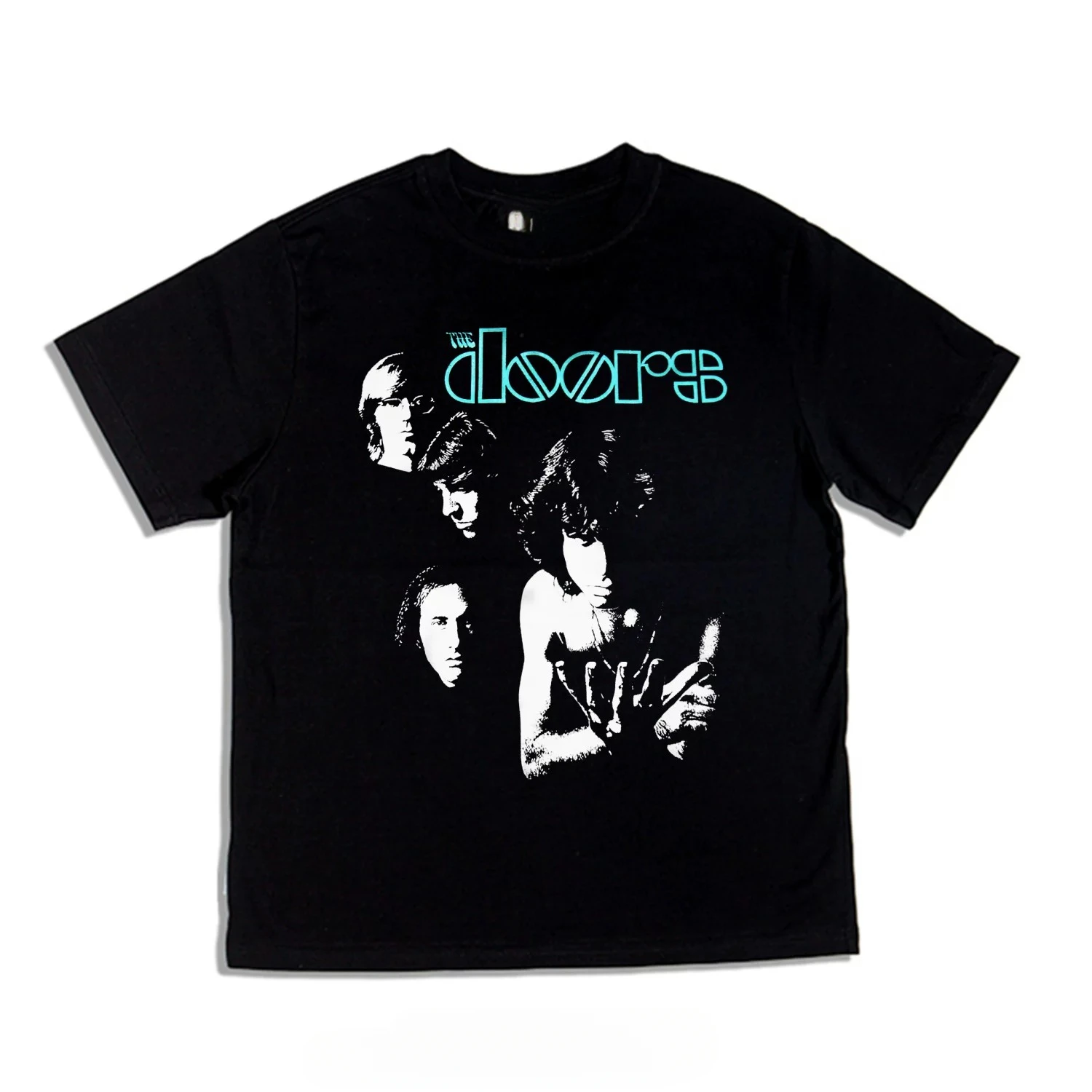 The Doors Debut Album Cover Photo Band Graphic T-Shirt Cotton Men Women Streetwear Tee