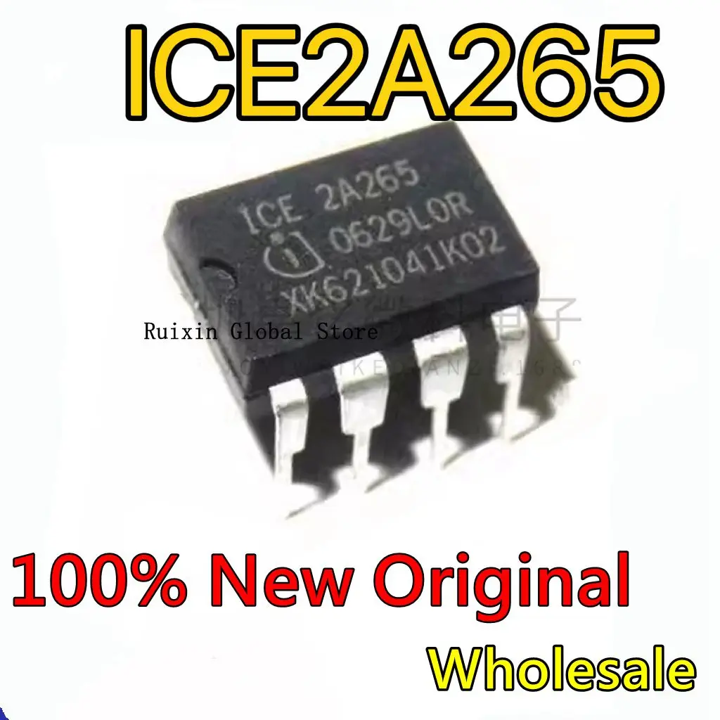 【3PCS】Imported brand new ICE2A265 AC/DC converter ICE2A165 direct insertion DIP-8 in stock