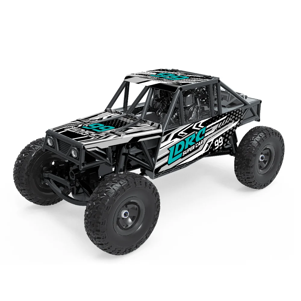 

LDRC 18499 Waterproof Driving Version RTR 1/18 2.4G 4WD RC Car Rock Crawler Off-Road Climbing Truck Vehicles Models Toys