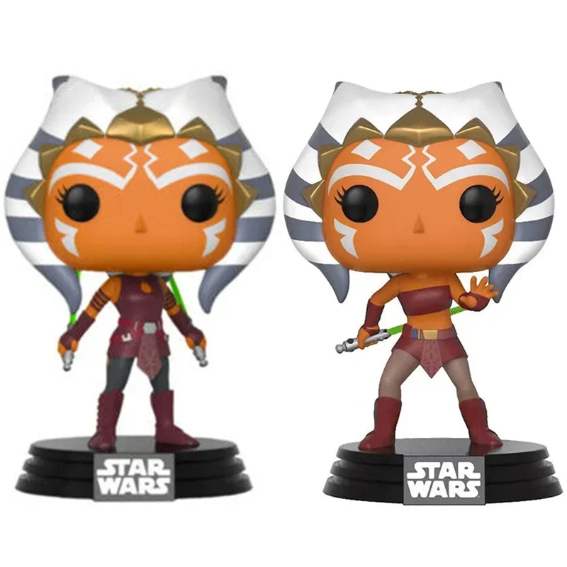 ファンコ・ポップ・ムービー「アソーカ」（クローン・ウォーズ）スター・ウォーズ-268-272個の限定版アクションフィギュアモデルおもちゃ、コレクション用ドール、ギフト、子供向けおもちゃ