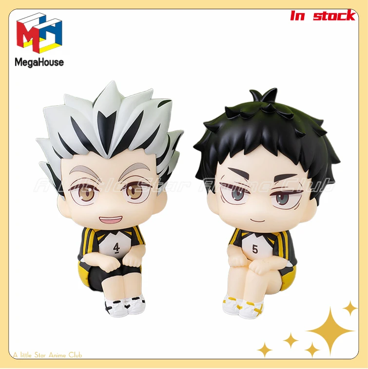 

Оригинальный MegaHouse Look Up Haikyuu!! Котаро Бокуто/Keiji Akaashi, униформа команды, подарочная аниме-фигурка
