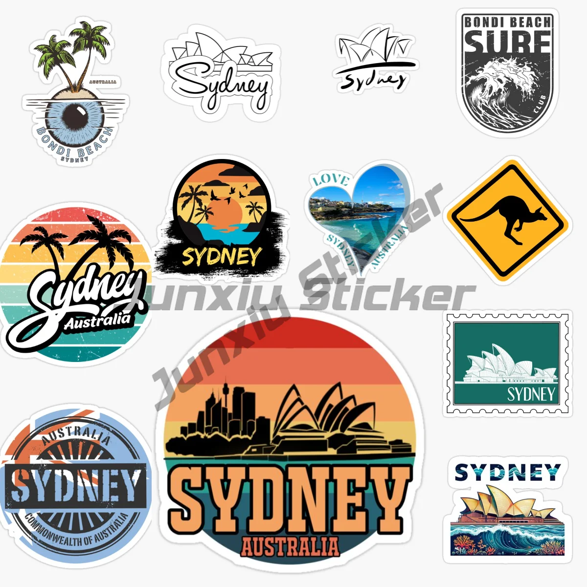 Travel Accessories Sydney - SYDNEY AUSTRALIË Schilderachtige Reizen Auto Sticker