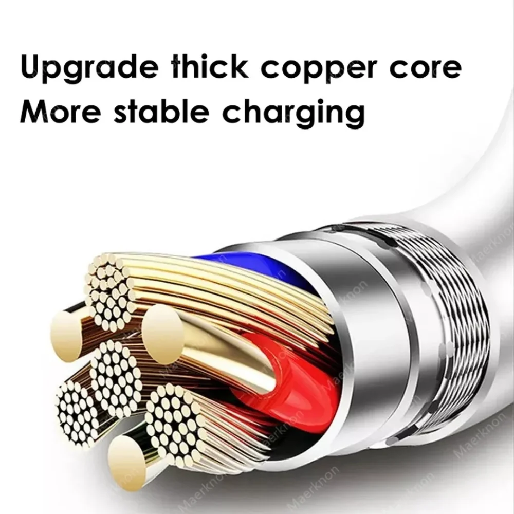 MVQF 7A Type C USB Cable Super-Fast Charge Cable for Huawei Mate 50 40 Xiaomi Samsung 100w Charging USB Charger Cables Data Cord