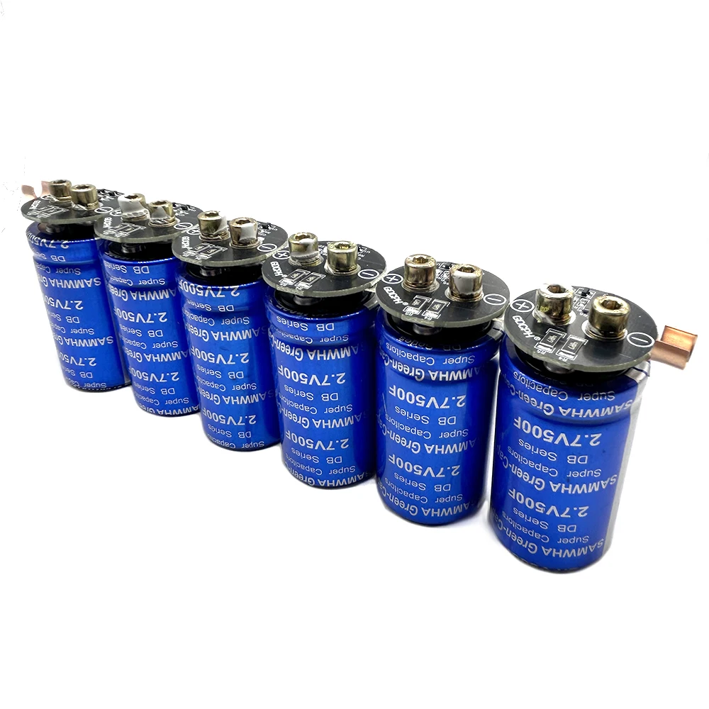 Supercondensator Samwha Green-Cap 16v83f Auto Gelijkrichter Module 2.7v500f Condensator Super Met Schroeven Super Condensator