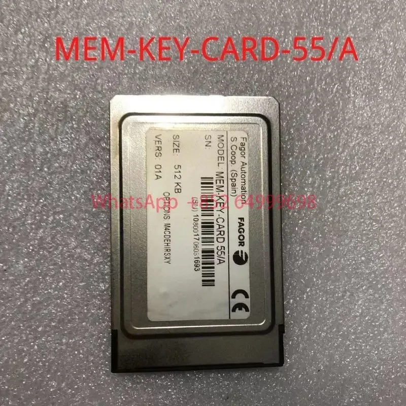 Fagora Automation MEM-KEY-CARD-55/A 4AXIS,   MEM-KEY-CARD-55/BC  7 AXIS CARD  In Good Condition