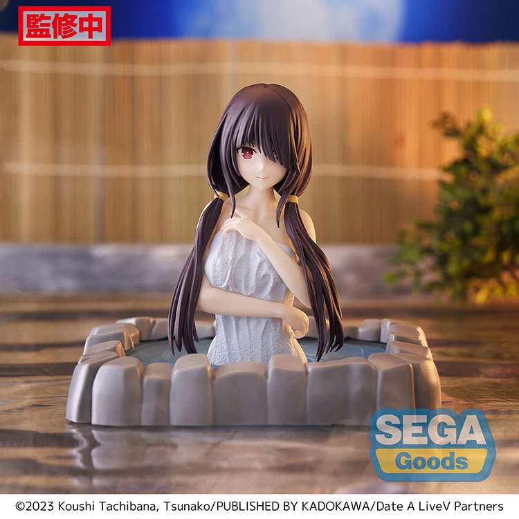 Original SEGA DATE A LIVE Tokisaki Kurumi Nightmare Hot Spring Park PVC Anime Figure Action Figures Model Toys