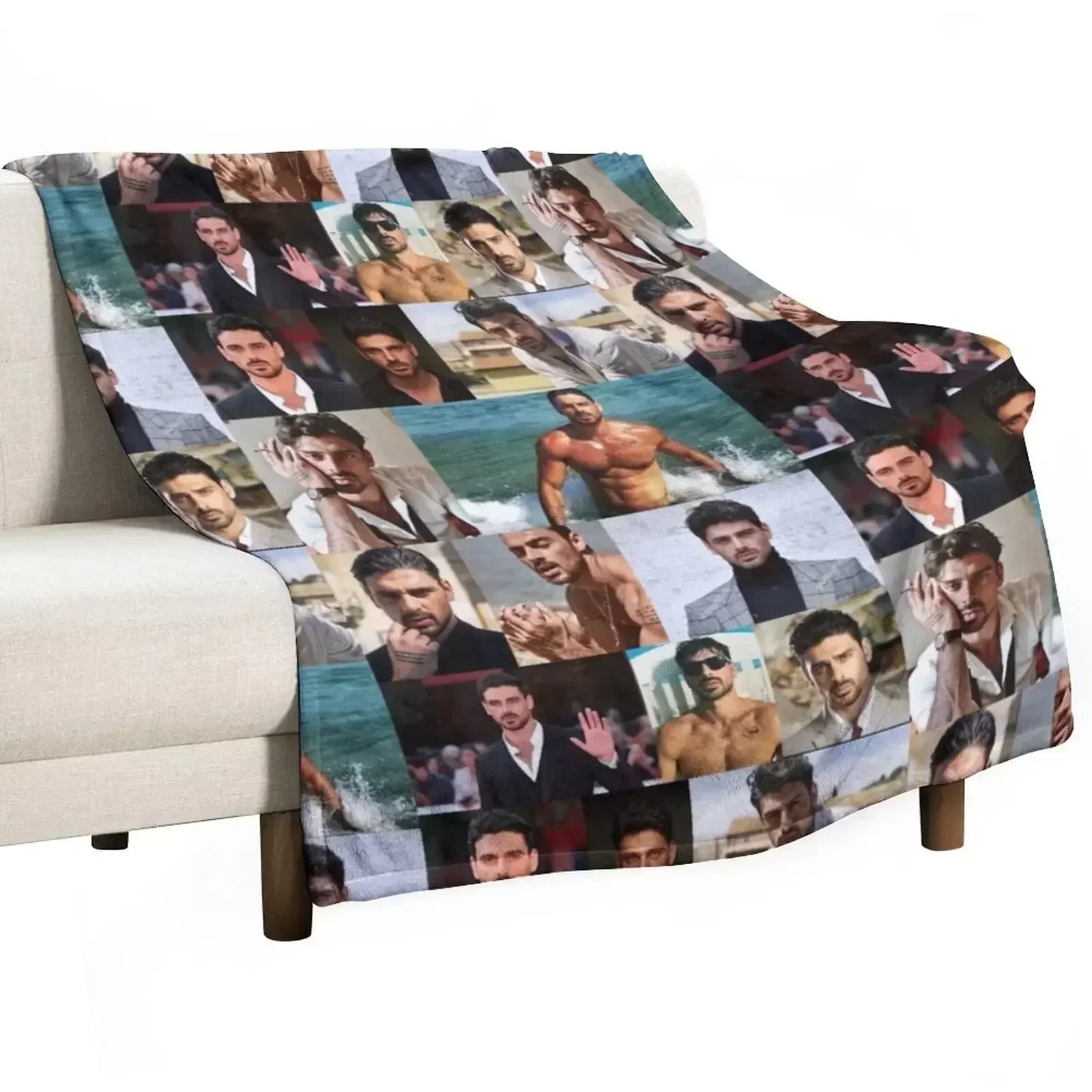 

Massimo Michele morrone Throw Blanket Cozy Microfiber Throw Blanket for Home Bedroom