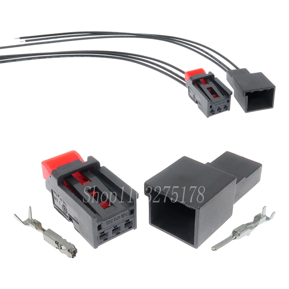 1 Set 3 Pin 7N0972703 5K0972713 Car Taillight Wire Socket for VW Tiguan 7N0 972 703 Auto Tail Lamp Cable Connector