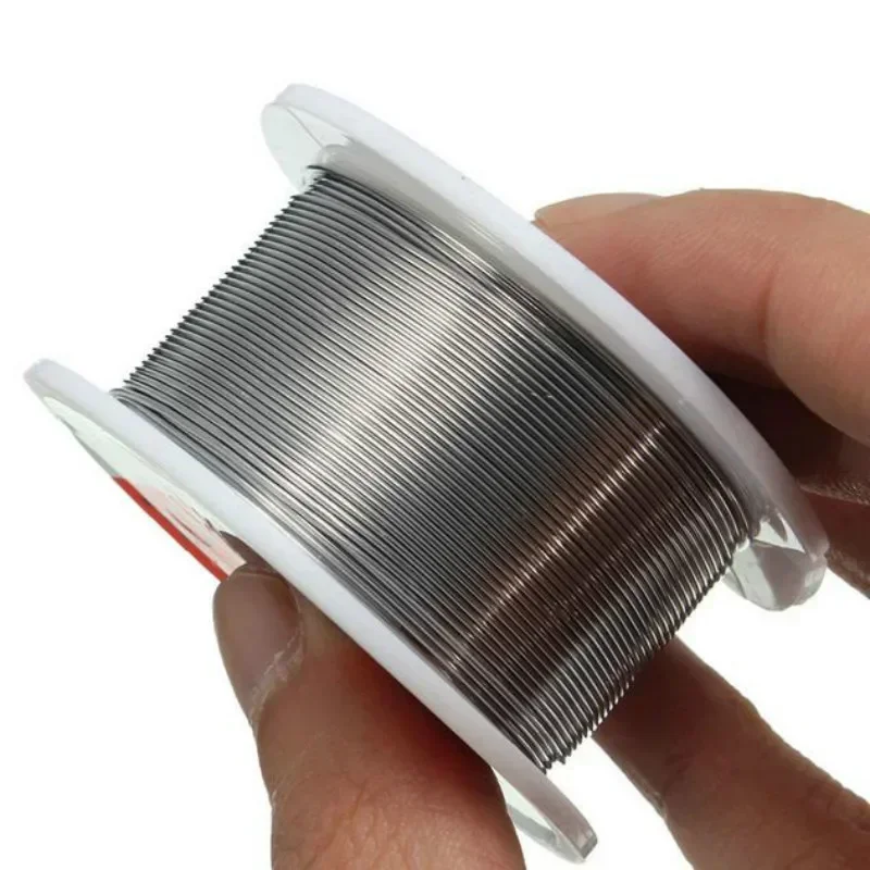 NEW 100g 0.6/0.8/1/1.2 63/37 FLUX 2.0% 45FT Tin Lead Tin Wire Melt Rosin Core Solder Soldering Wire Roll No-clean