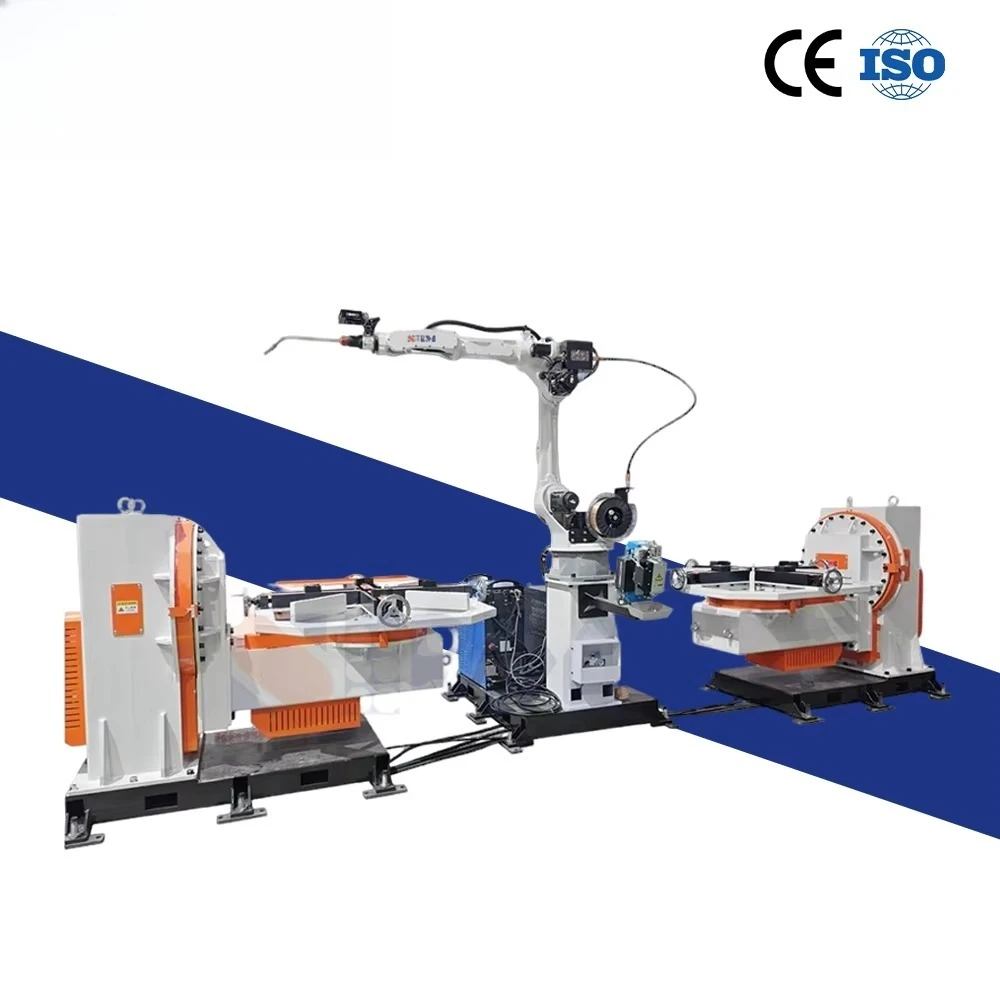 Industrial  3D Vision System Equipped with for Welding Robot on Ground Rail