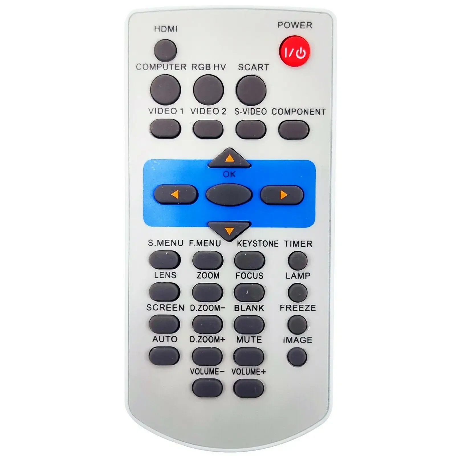 New Projector Remote Control For Acto LX200, LX311 Ask Proxima E1655, E1655U Projector