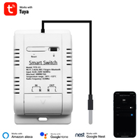 Tuya Wifi Smart Temperature Humidity Switch 16A 3000W Energy Monitoring Smart Thermostat Works with Alexa Google Home.