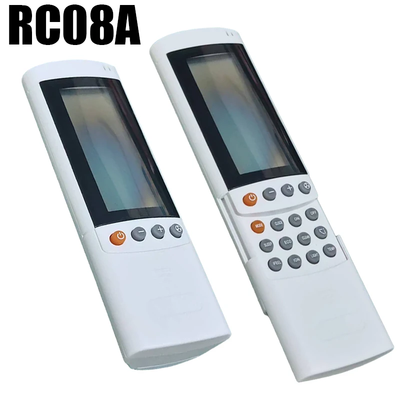 Remote Control RC08A Conditioner Remote Control for Airwell Electra Gree RC08A for Airwell Replaced Plastic Air Conditioning