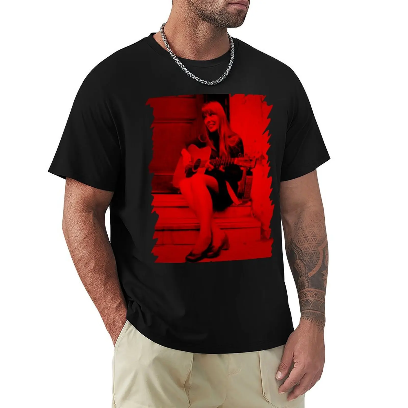Joni Mitchell - Celebrity T-Shirt Lightweight Running T-Shirt