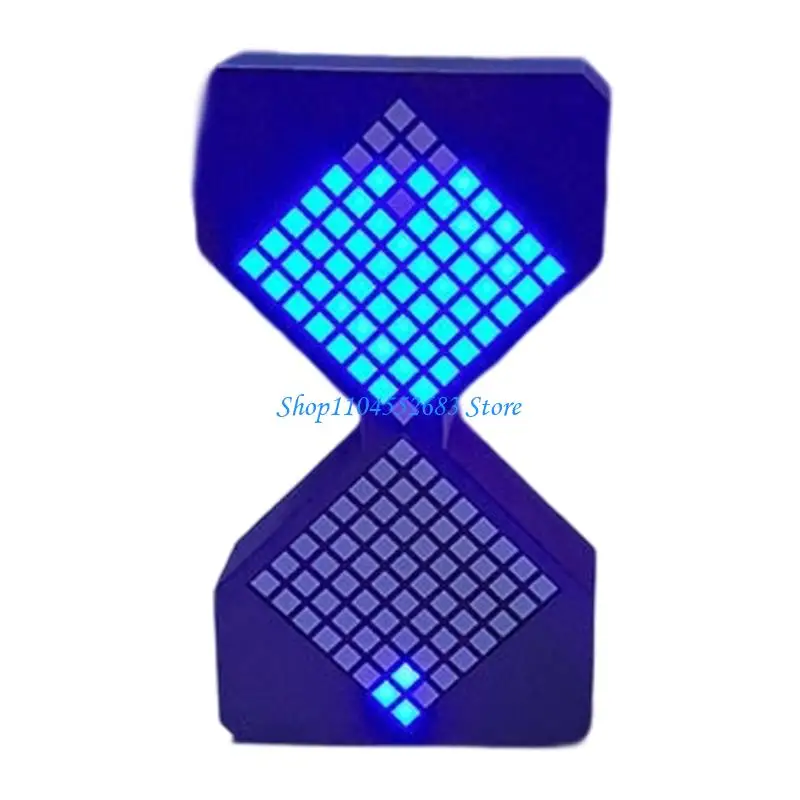 

Y6GD Multifunctional Digital Sand Timer USB Rechargeable Adjustable Brightness Modern Desktop Night Light Timer