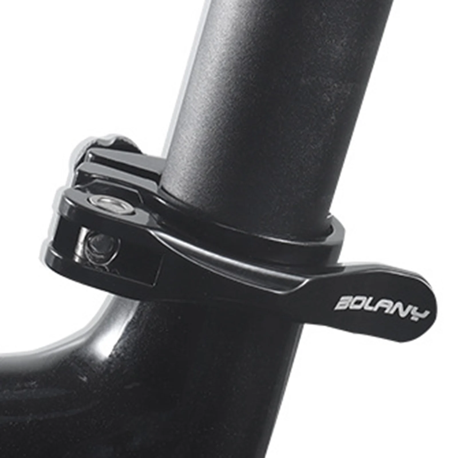 1Pcs Bike Seat Post Clamp Premium Anodised Quick Release Seatpost Collar for Bicycling Folding Bike Road Bicycle