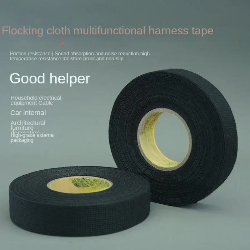 High-temperature Cold Resistant Insulation for Automobiles Environmentally Friendly Wiring Harness Electrical Tape Velvet Tape