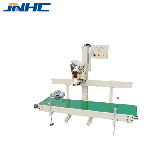 High Speed Whole Set Bags Convey-infeed-closing Unit for Rice Bags Closer Fertilizer Gunny Bag Sewing Machine