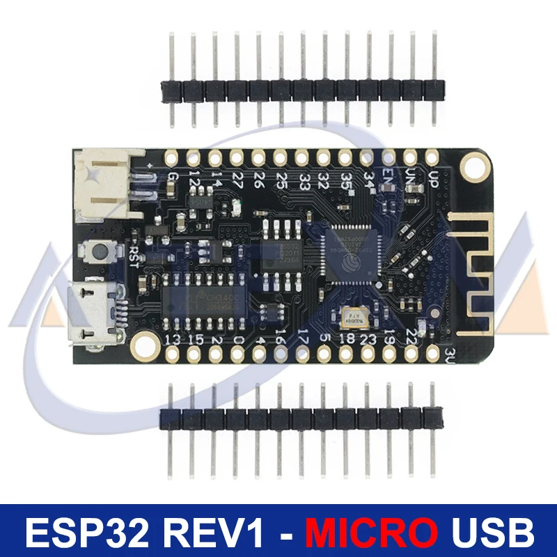 ESP32 Lite V1.0.0 Wifi Bluetooth Development Board Antenna ESP32 ESP-32 REV1 CH340G MicroPython 4MB Micro/TYPE-C USB For Arduino