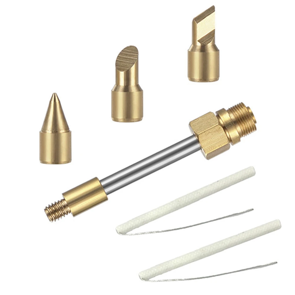 HOT 510 Interface Soldering Iron Tip USB Soldering Iron Tip Welding Tool 15W Cutter Head Horseshoe Shape Welding Tools