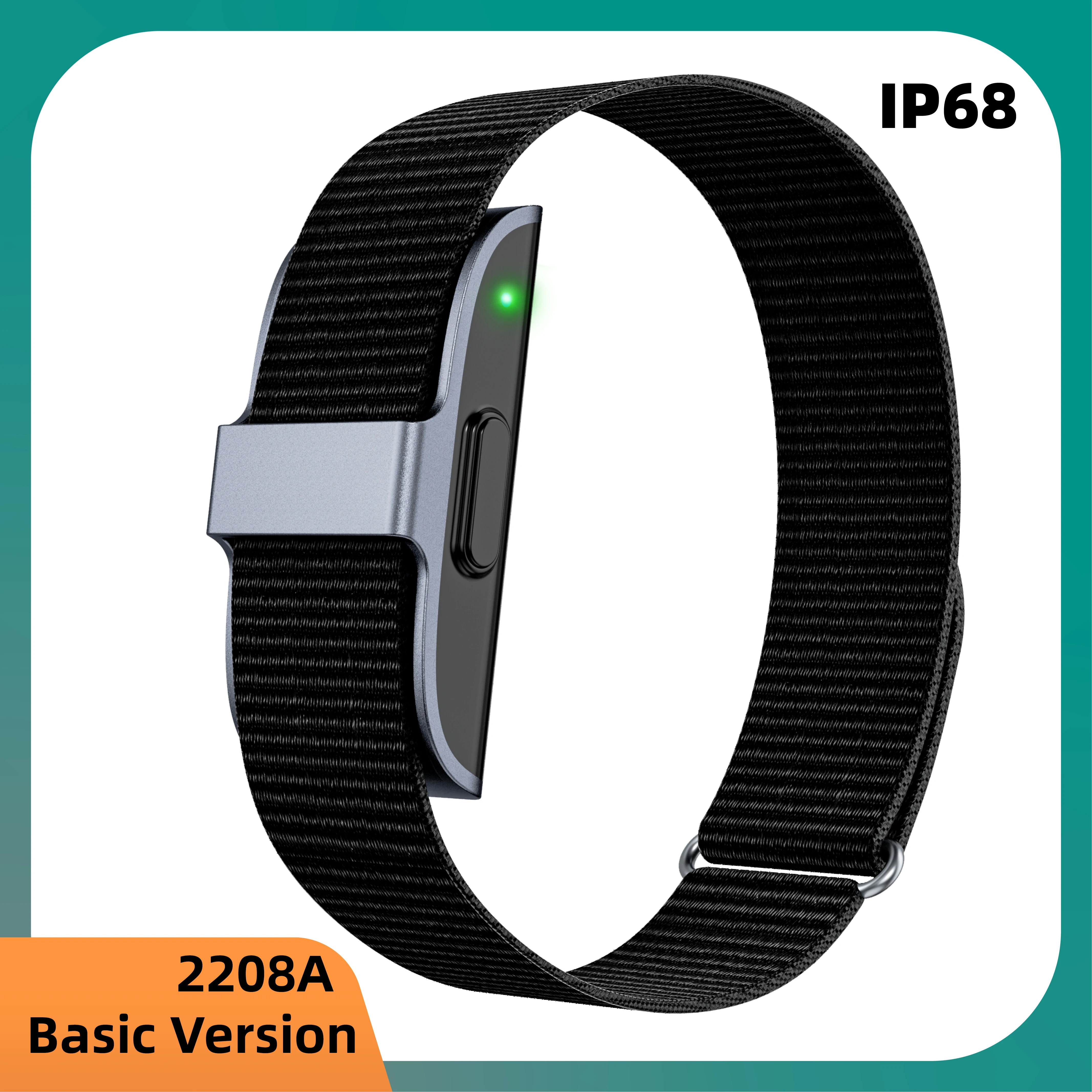 

2208A Heart Rate Health Monitoring Smart Bracelet High Quality Fitness Tracker Ip67 Waterproof Sport Intelligent Wristband