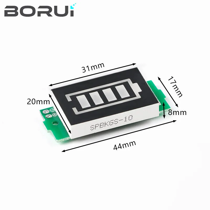 1S 2S 3S 4S 6S 7S 8S Series Lithium Battery Capacity Indicator Display Electric Vehicle Power Tester Li-Po Li-Ion Module