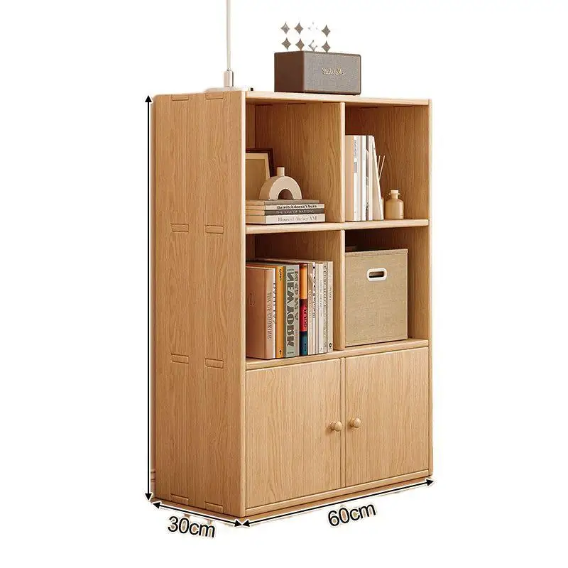 

All solid wood bookshelf, bookcase integrated, whole wall, living room cabinet, locker storage, bookshelf shelf floor