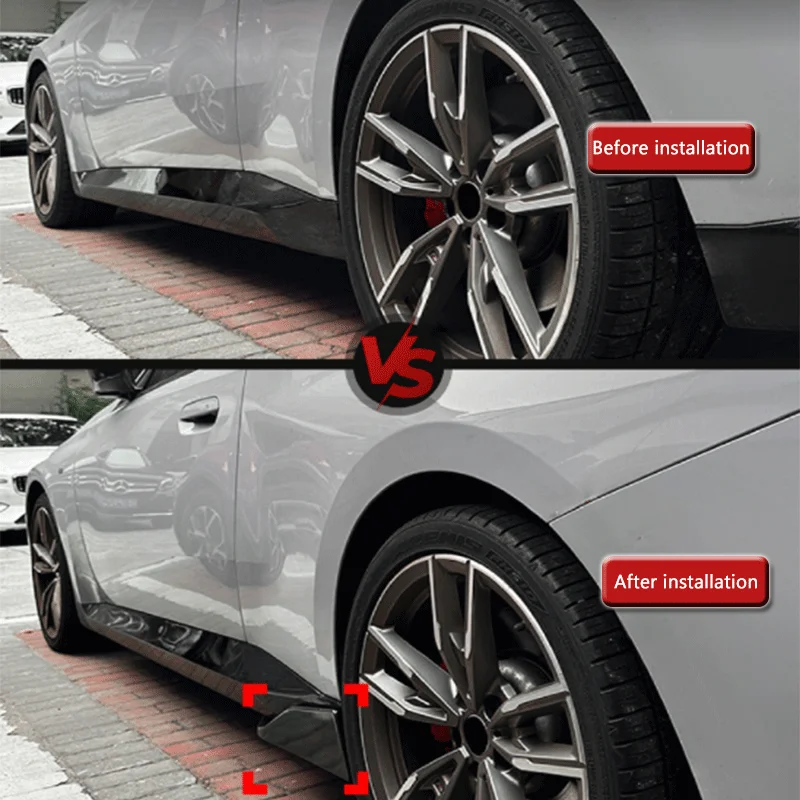

Suitable for BMW 2 Series G42 M Sport 2022+ MP side skirt spoiler small surround modification accessories