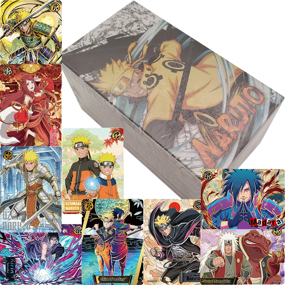 

Anime Naruto Cards with English Uchiha Sasuke Hyuga Hinata Tsunade Cartoon Cute Q-version Characters Practical Card Kids Gifts