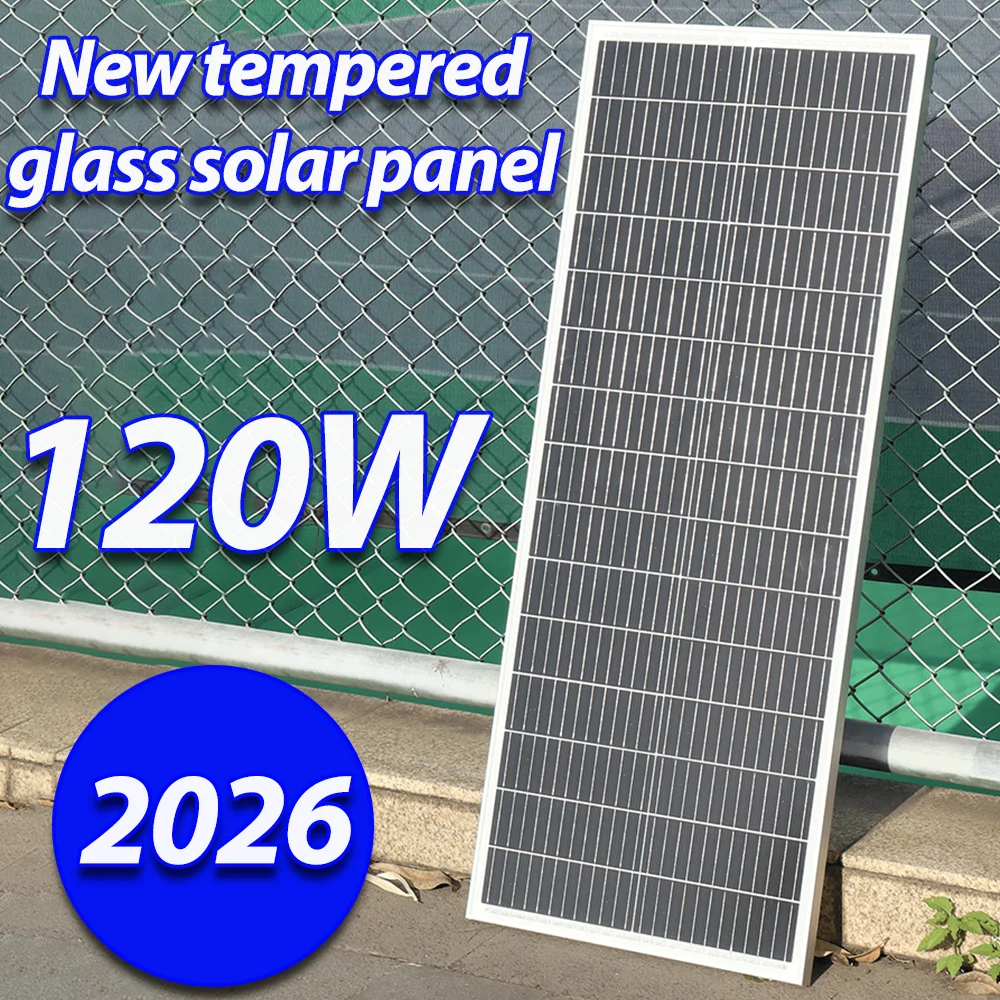 200W Solarmodul Monokristallines Solarpanel für 12V Batterien Photovoltaik-Solarsystem mit Solarzellen