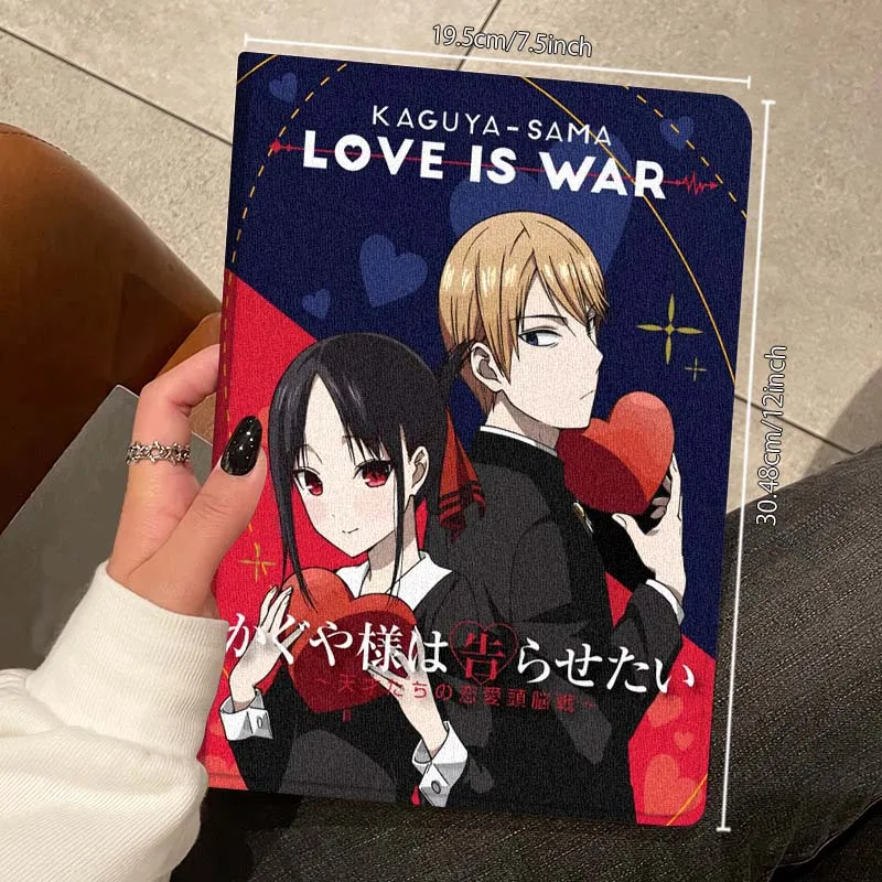 حافظة تابلت K-Kaguyas S-Samas Love Is War لهاتف سامسونج جالاكسي تاب A A7 A8 A9 A11 S6 S11 Lite Plus 10.1 10.4 10.5 بوصة