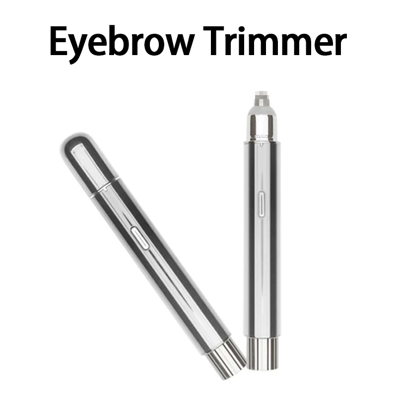 ماكينة تشذيب الحواجب الكهربائية للرجال والنساء، نموذج قابل لإعادة الشحن، ماكينة تشذيب الحواجب للمبتدئين