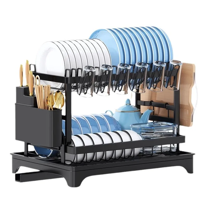 

Kitchen Countertop, Bowl and Plate Rack, Draining and Storage Rack for Bowls and Plates, Household Bowl, Drying Rack