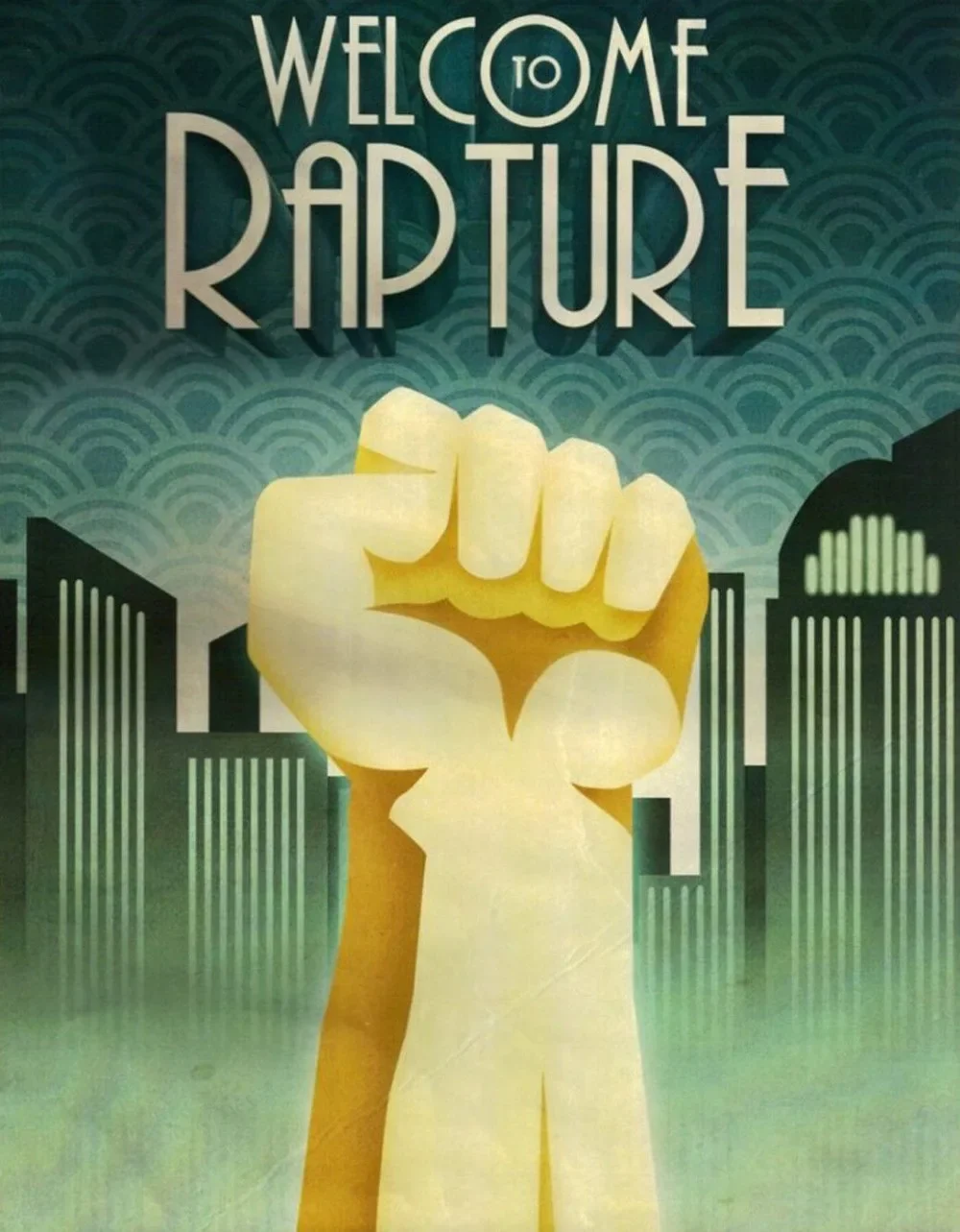 Décoration de la maison Rapture Travely-injArt, affiche murale, cadeau de décoration, rétro, SUNICEF