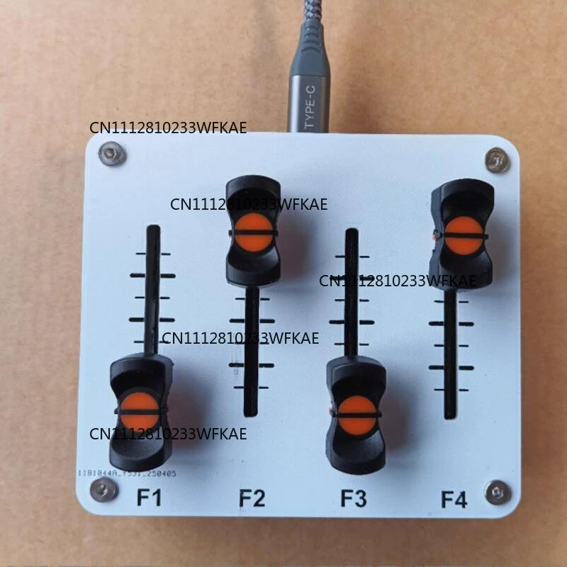 4-channel MIDI push rod 42mm Fader custom CC information USB interface music host software controller