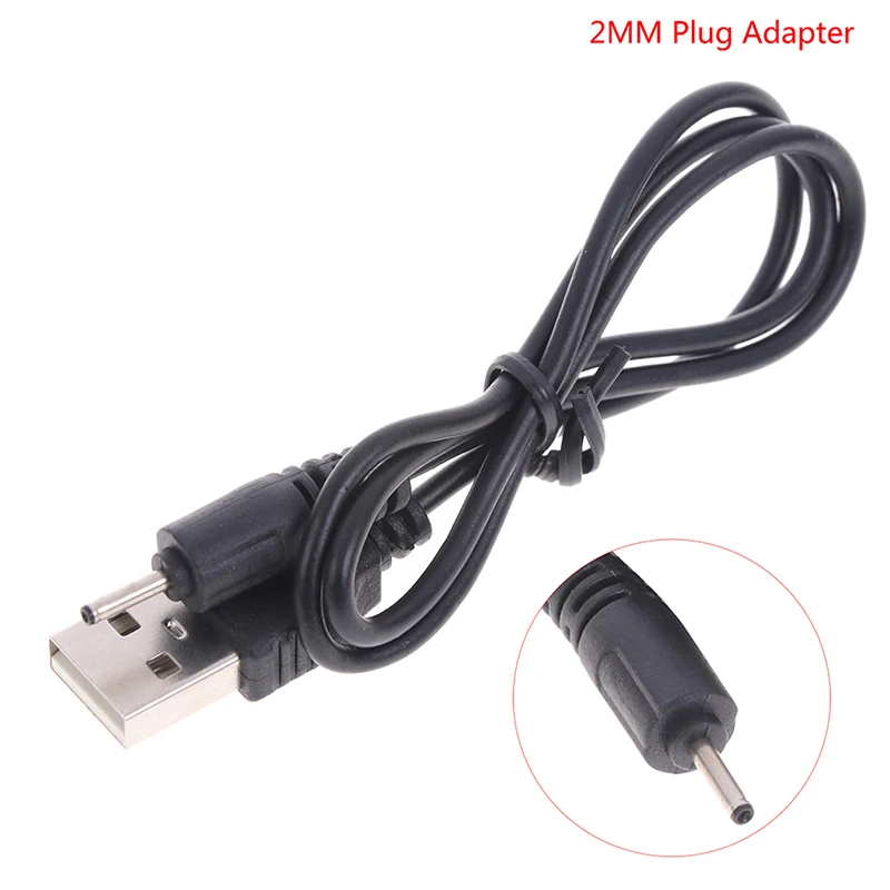 1pc średnica zewnętrzna 2mm kabel USB ładowarka z małym pinem USB ładowarka przewód do kabla USB dla Nokia CA-100C mały Pin telefon