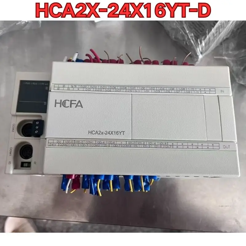 Second-hand HCA2X-24X16YT-D PLC controller function test is normal