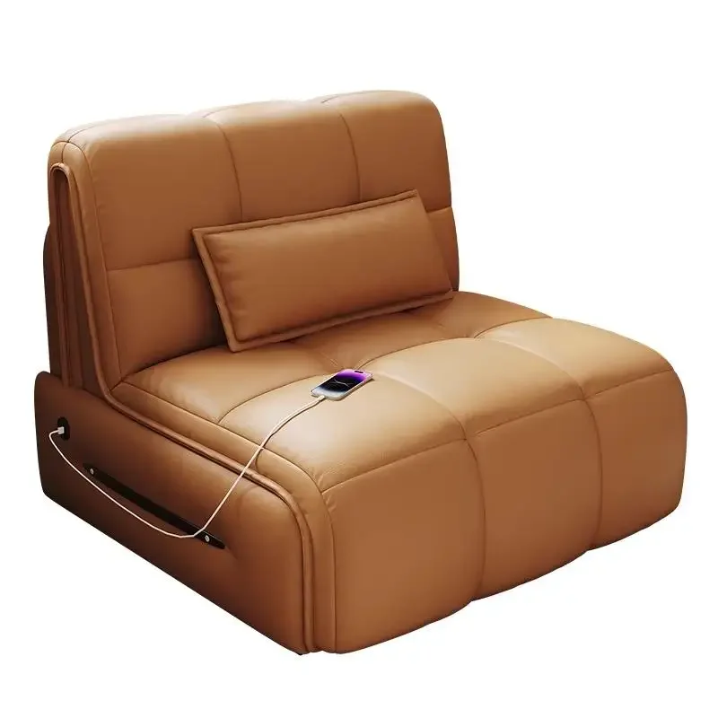 

control electric sofa bed integrated dual-purpose new small apartment living room study balcony single double folding bed