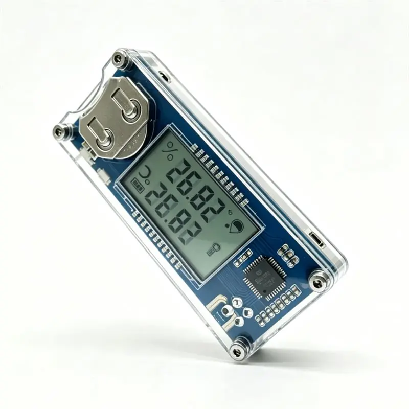 ABRN-Swiss SHT45 High Precision Temperature And Humidity Meter Sensor For Incubation Laboratory Cigar Cabinet Monitoring