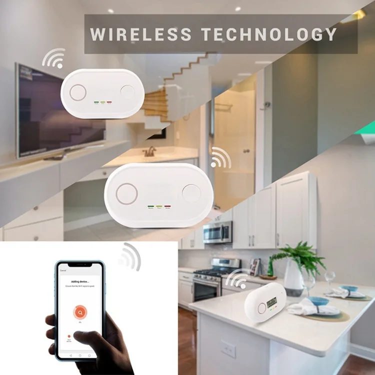 

Doodle Smart Zigbee Carbon Monoxide Alarms Gas Detector