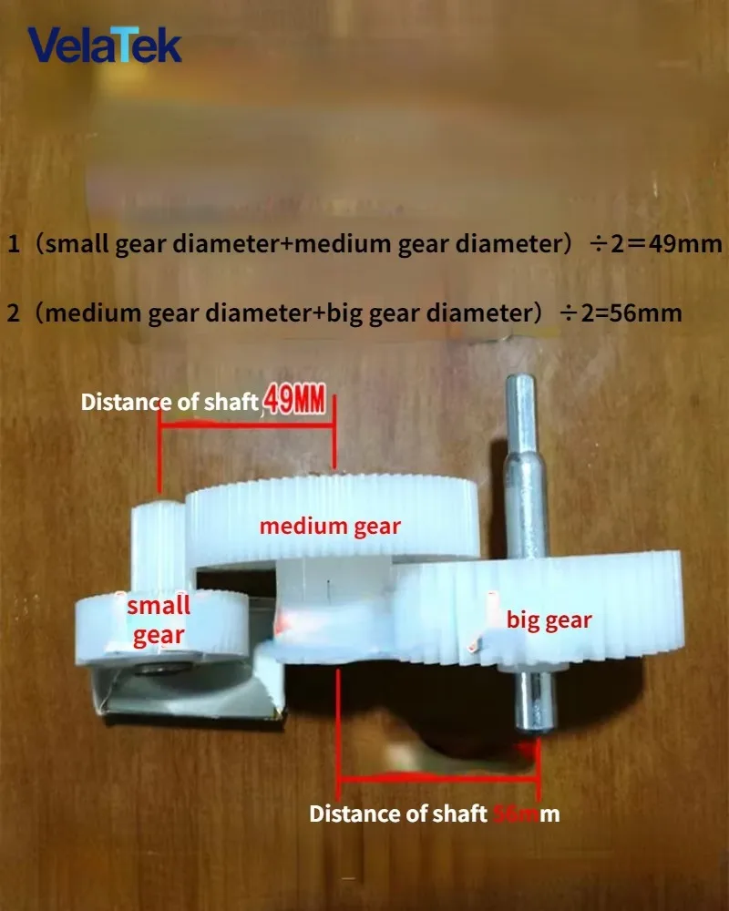 Electric Meat Grinder Gearbox Plastic Gear, S/M/L Size Replacement Gear, Household Meat Grinder Repair Spare Parts
