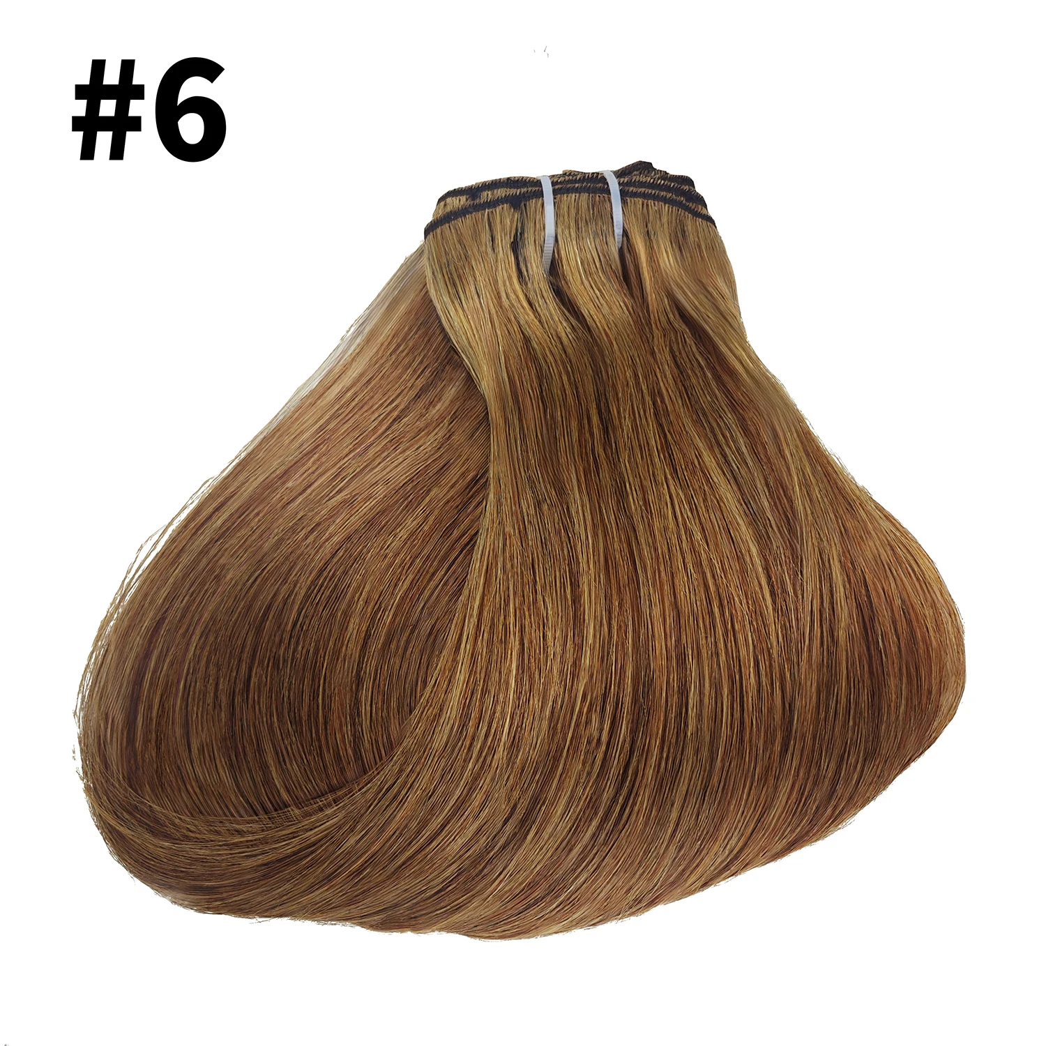 8 Stuks Clip Ins 4/27 Hoogtepunt Kleur Rechte Clip In Human Hair Extensions Braziliaanse Menselijk Haar Clip In Hair Extensions 120 g/pak
