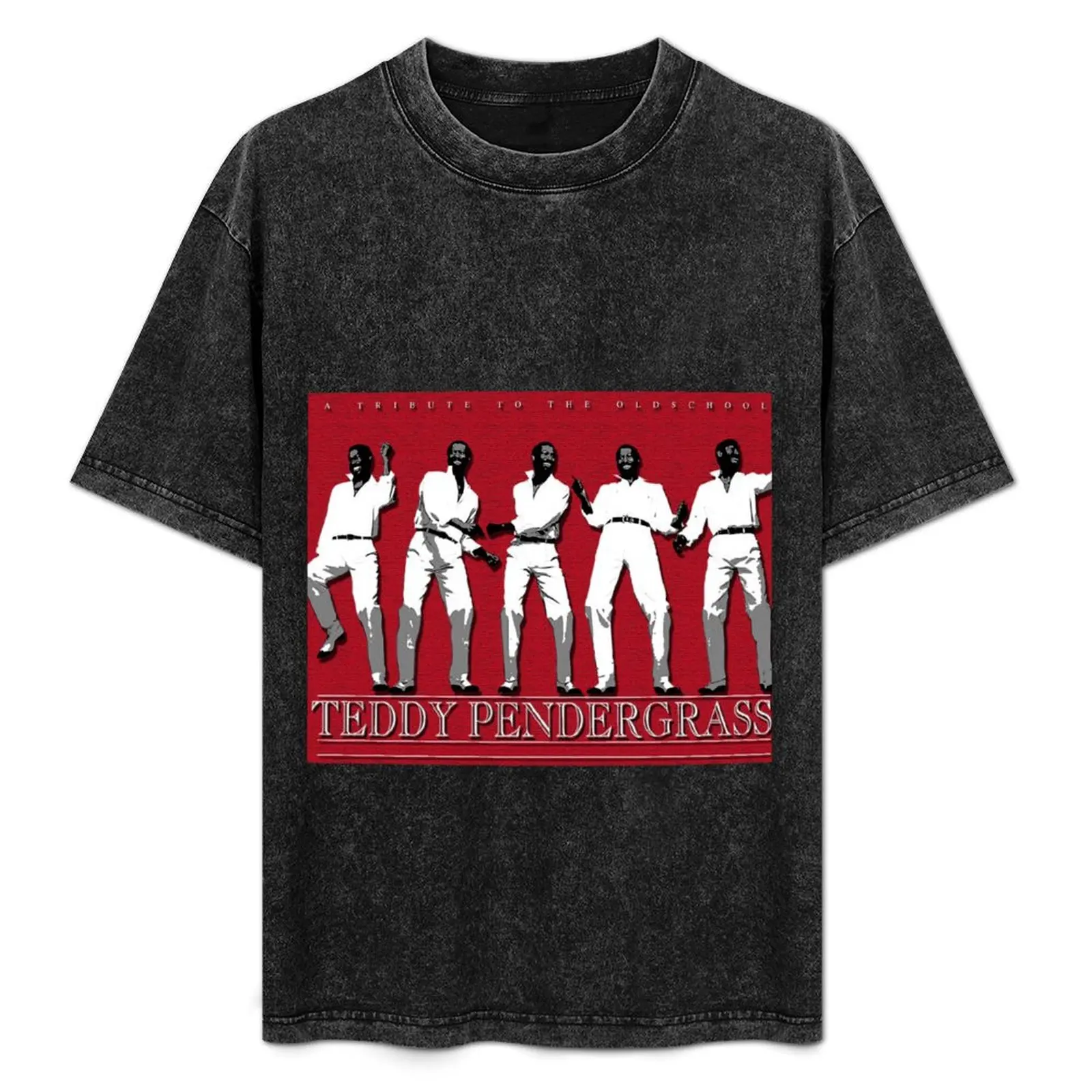 

Teddy Pendergrass Tribute D-1 Poster T-Shirt Fashion Casual Short Sleeve Top